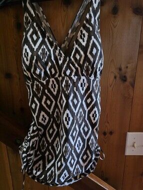 Lands End Tankini Size 10DD